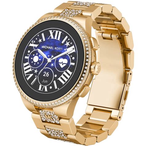 michael kors dames horloge echt stevig|michael kors horloge smartwatch.